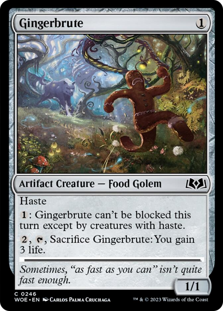 Gingerbrute [Wilds of Eldraine] | Card Merchant Takapuna