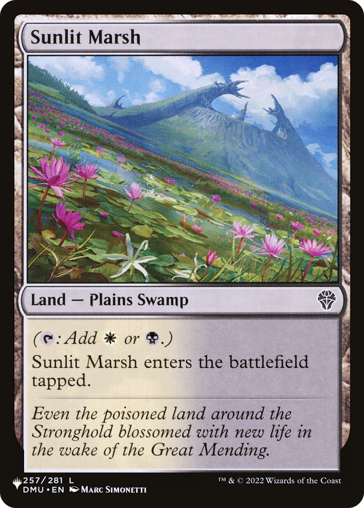 Sunlit Marsh [The List] | Card Merchant Takapuna