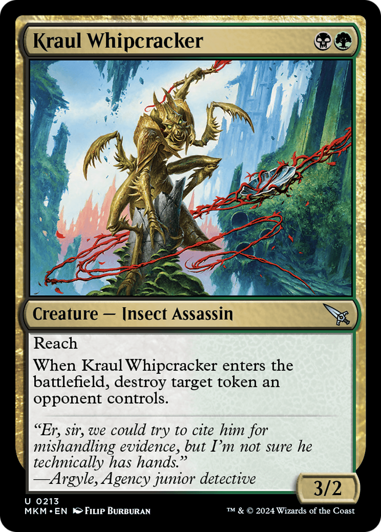 Kraul Whipcracker (Red) [Murders at Karlov Manor] | Card Merchant Takapuna