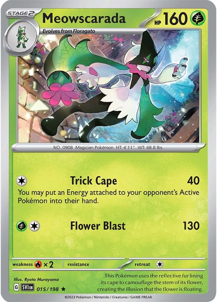 Meowscarada (015/198) [Scarlet & Violet: Base Set] | Card Merchant Takapuna