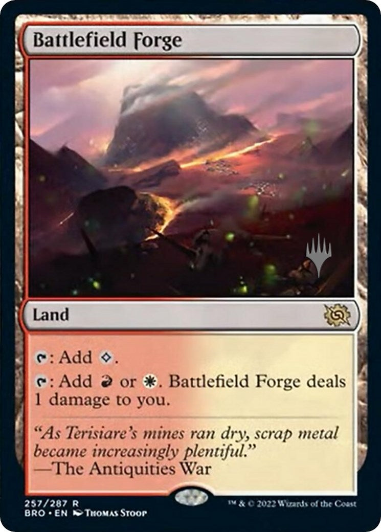 Battlefield Forge (Promo Pack) [The Brothers' War Promos] | Card Merchant Takapuna