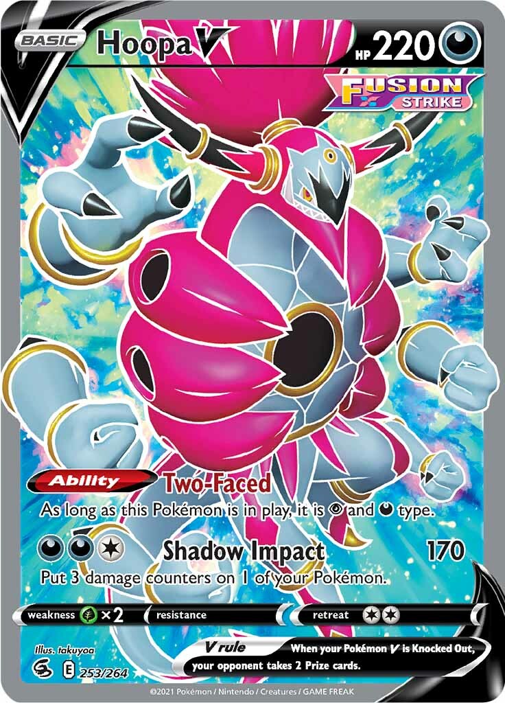 Hoopa V (253/264) [Sword & Shield: Fusion Strike] | Card Merchant Takapuna