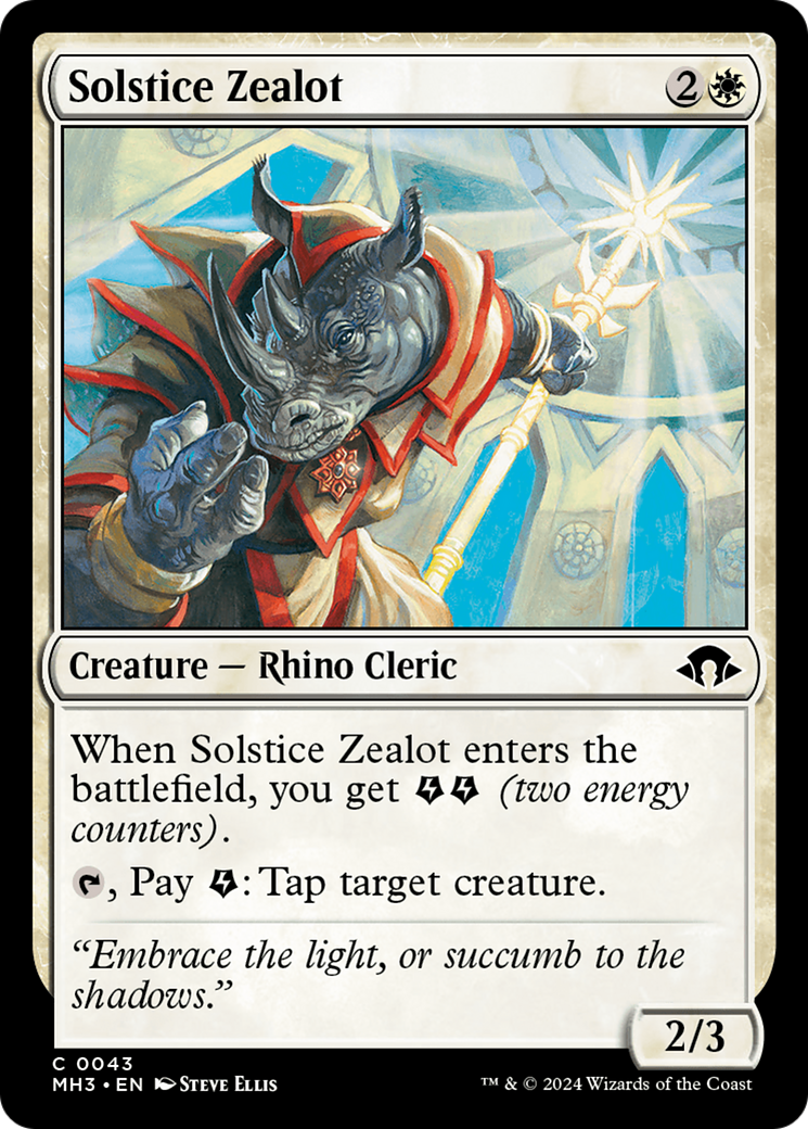 Solstice Zealot [Modern Horizons 3] | Card Merchant Takapuna