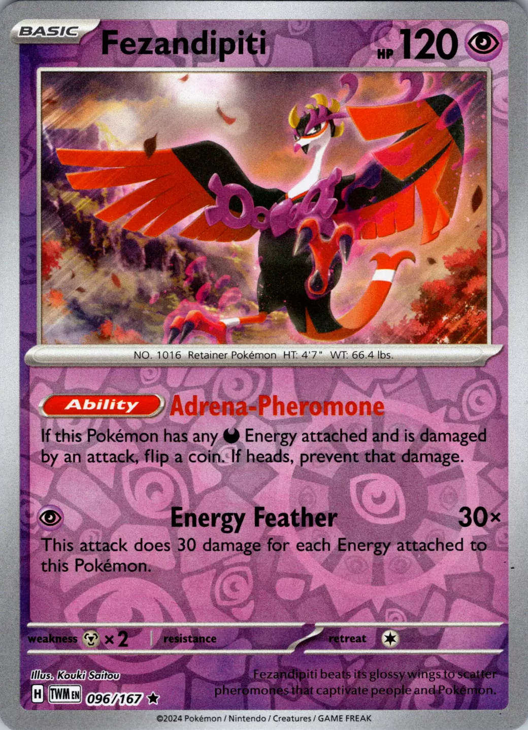 Fezandipiti (096/167) [Scarlet & Violet: Twilight Masquerade] | Card Merchant Takapuna