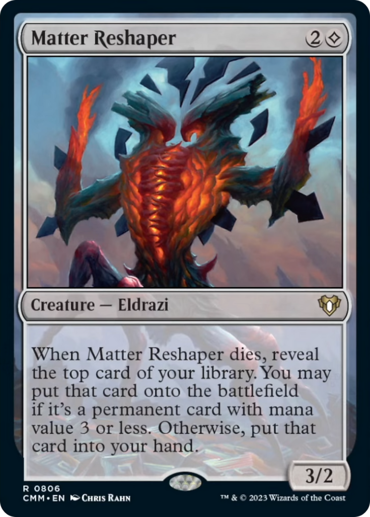 Matter Reshaper [Commander Masters] | Card Merchant Takapuna