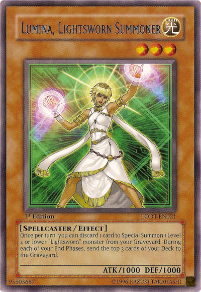 Lumina, Lightsworn Summoner [LODT-EN021] Rare | Card Merchant Takapuna