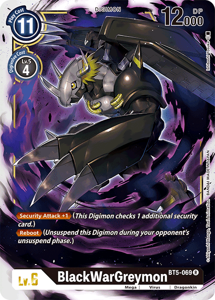 BlackWarGreymon [BT5-069] [Battle of Omni] | Card Merchant Takapuna