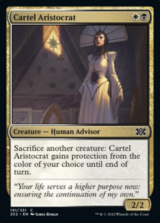 Cartel Aristocrat [Double Masters 2022] | Card Merchant Takapuna