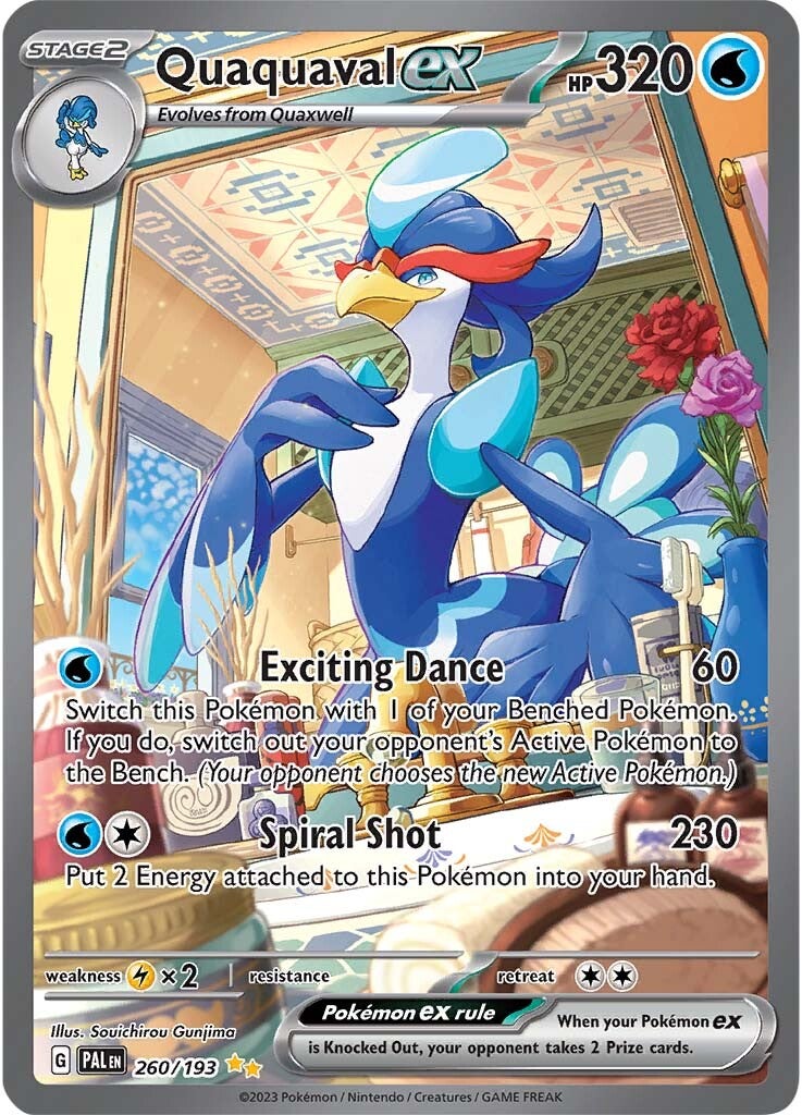 Quaquaval ex (260/193) [Scarlet & Violet: Paldea Evolved] | Card Merchant Takapuna