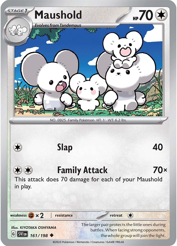 Maushold (161/198) [Scarlet & Violet: Base Set] | Card Merchant Takapuna