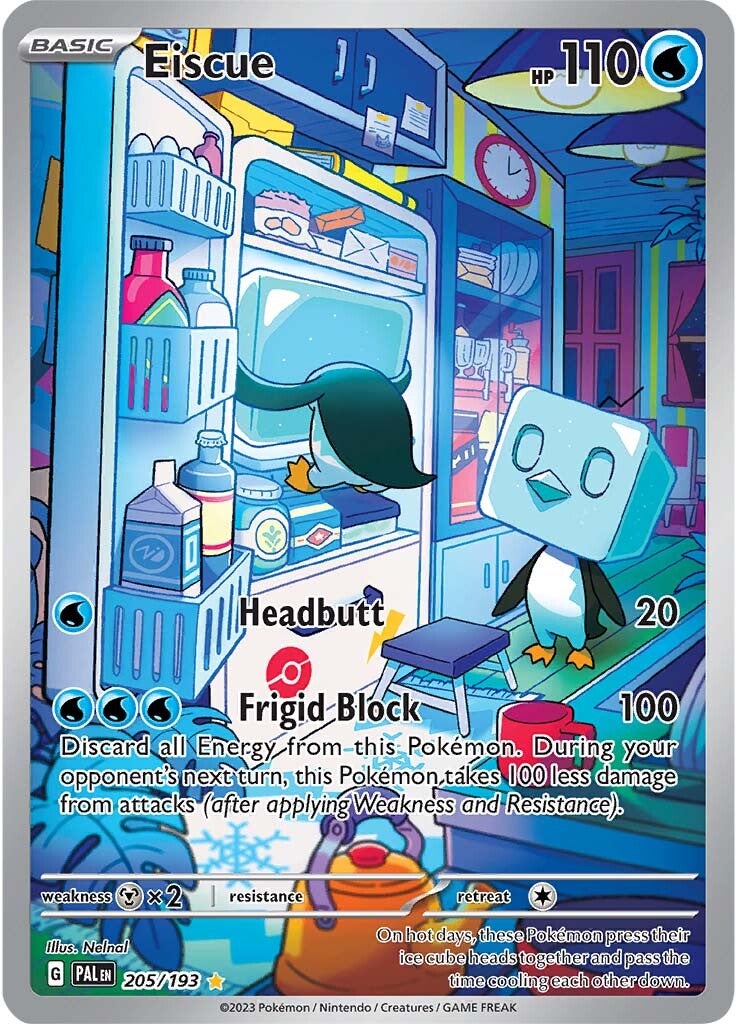 Eiscue (205/193) [Scarlet & Violet: Paldea Evolved] | Card Merchant Takapuna