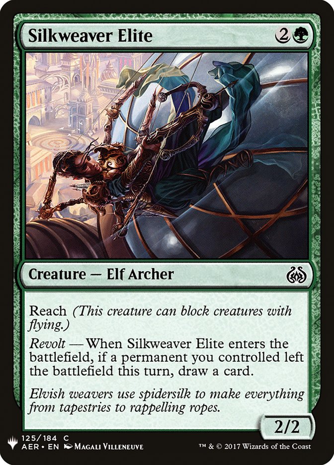 Silkweaver Elite [Mystery Booster] | Card Merchant Takapuna