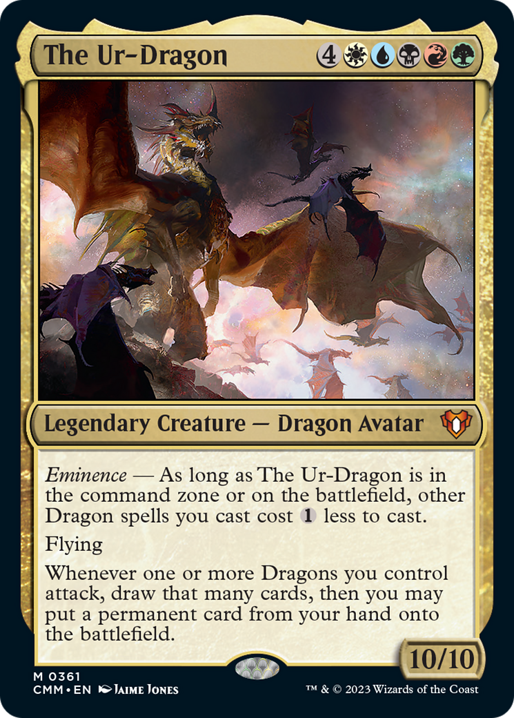 The Ur-Dragon [Commander Masters] | Card Merchant Takapuna