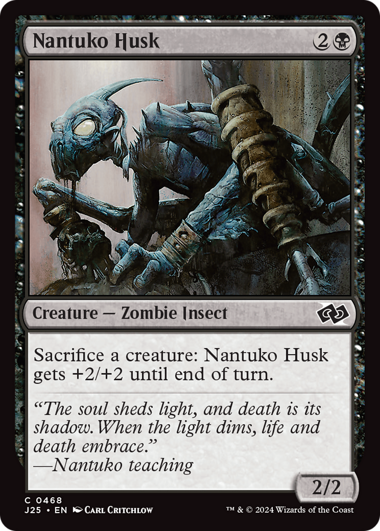 Nantuko Husk [Foundations Jumpstart] | Card Merchant Takapuna