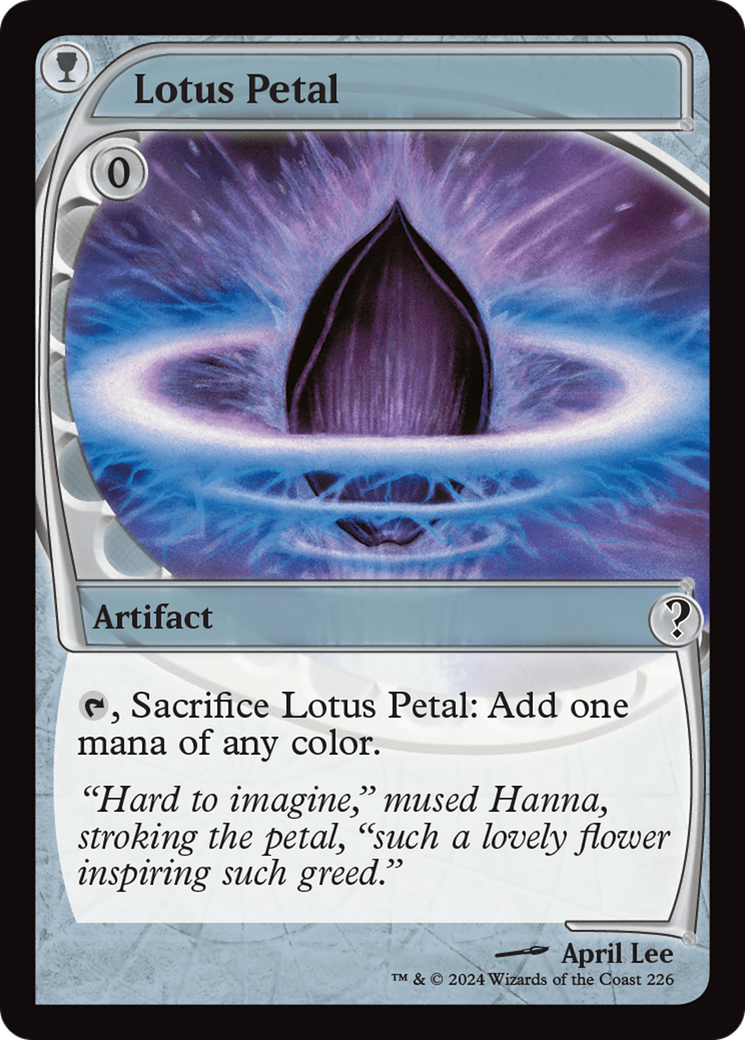 Lotus Petal (Future Sight) [Mystery Booster 2] | Card Merchant Takapuna