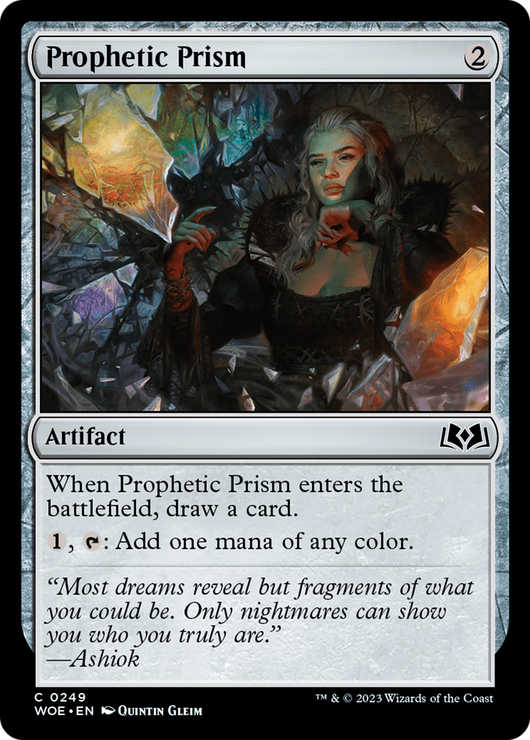 Prophetic Prism [Wilds of Eldraine] | Card Merchant Takapuna