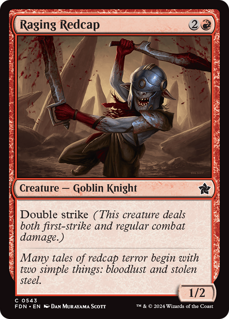 Raging Redcap [Foundations] | Card Merchant Takapuna