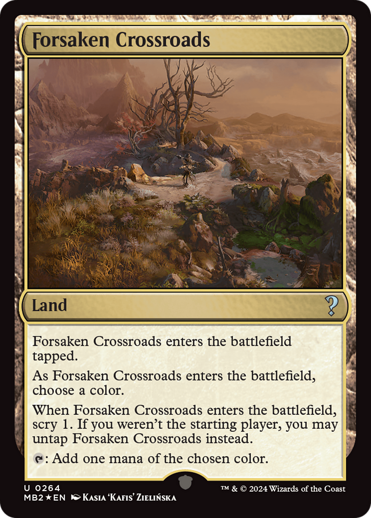 Forsaken Crossroads [Mystery Booster 2] | Card Merchant Takapuna