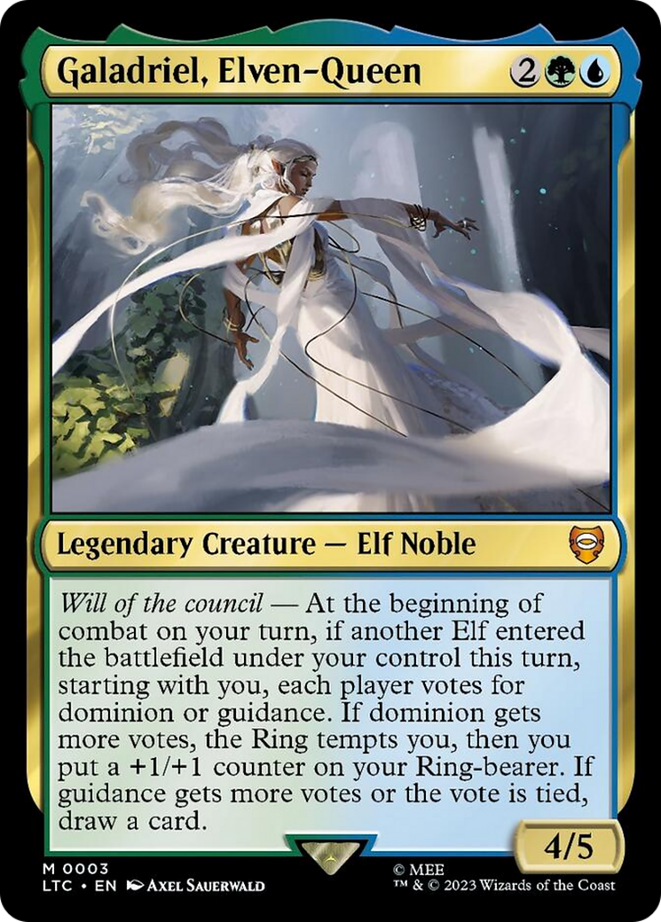 Galadriel, Elven-Queen [The Lord of the Rings: Tales of Middle-Earth Commander] | Card Merchant Takapuna