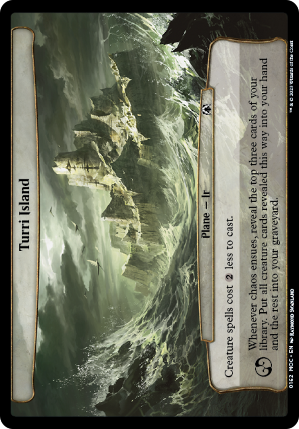 Turri Island [March of the Machine Commander] | Card Merchant Takapuna