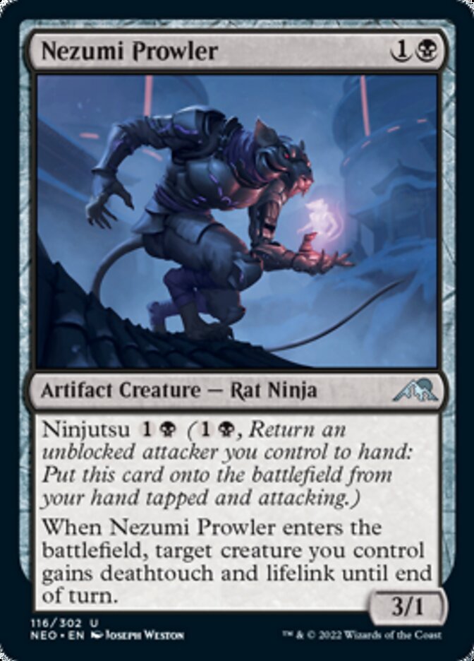 Nezumi Prowler [Kamigawa: Neon Dynasty] | Card Merchant Takapuna