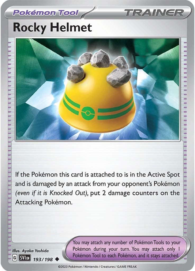 Rocky Helmet (193/198) [Scarlet & Violet: Base Set] | Card Merchant Takapuna