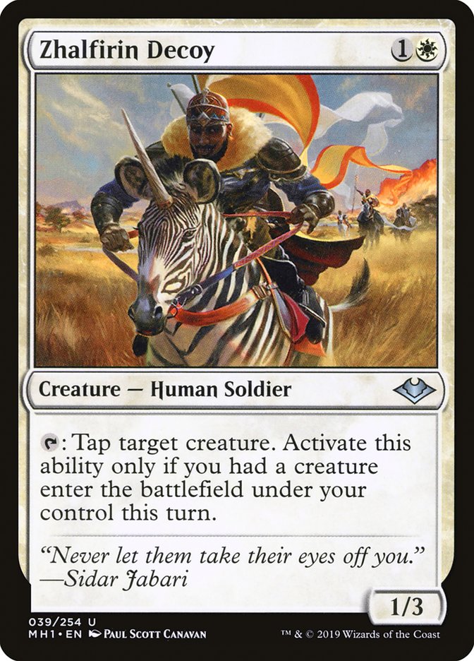 Zhalfirin Decoy [Modern Horizons] | Card Merchant Takapuna