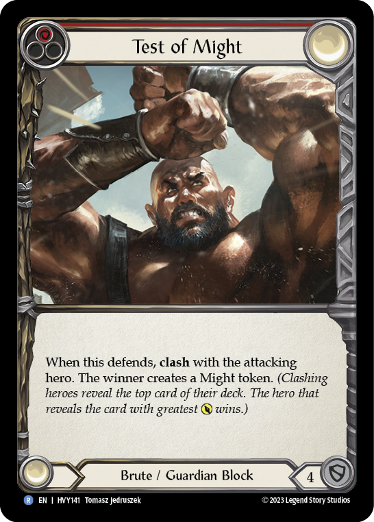 Test of Might [HVY141] (Heavy Hitters) | Card Merchant Takapuna