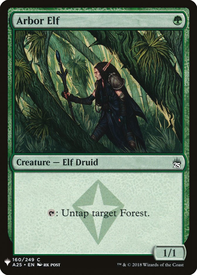 Arbor Elf [Mystery Booster] | Card Merchant Takapuna