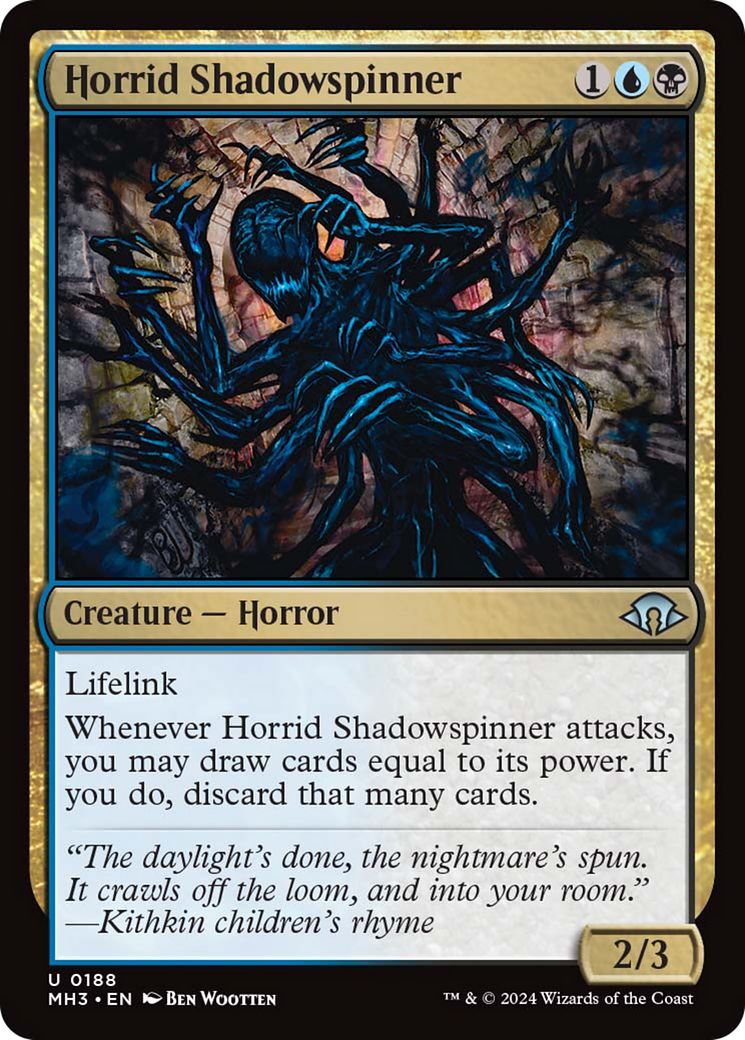 Horrid Shadowspinner [Modern Horizons 3] | Card Merchant Takapuna