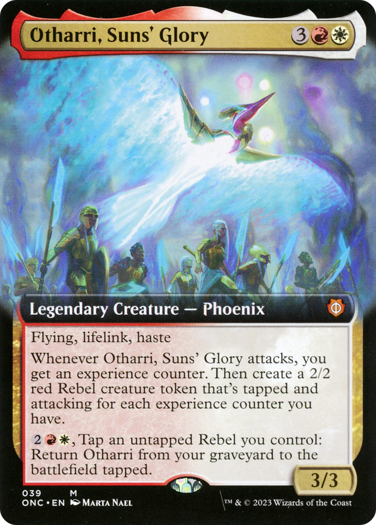 Otharri, Suns' Glory (Extended Art) [Phyrexia: All Will Be One Commander] | Card Merchant Takapuna