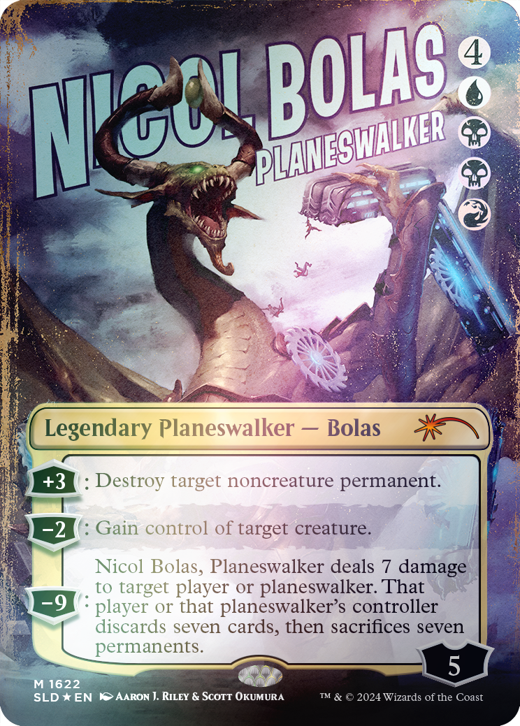 Nicol Bolas, Planeswalker (Rainbow Foil) [Secret Lair Drop Series] | Card Merchant Takapuna