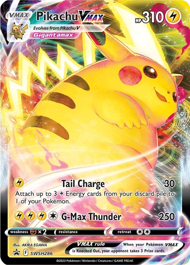 Pikachu VMAX (SWSH286) (Jumbo Card) [Sword & Shield: Black Star Promos] | Card Merchant Takapuna