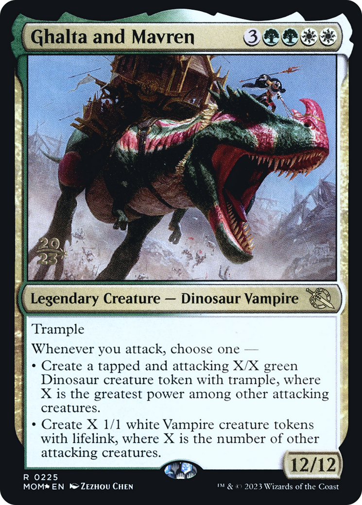 Ghalta and Mavren [March of the Machine Prerelease Promos] | Card Merchant Takapuna