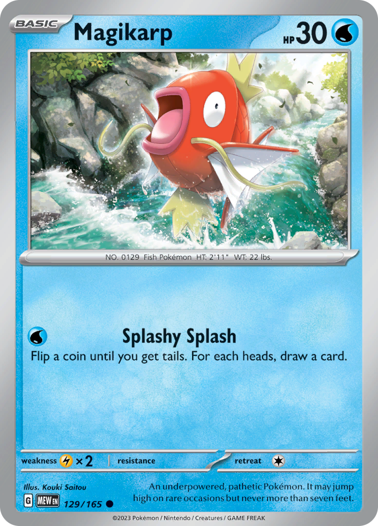 Magikarp (129/165) [Scarlet & Violet 151] | Card Merchant Takapuna