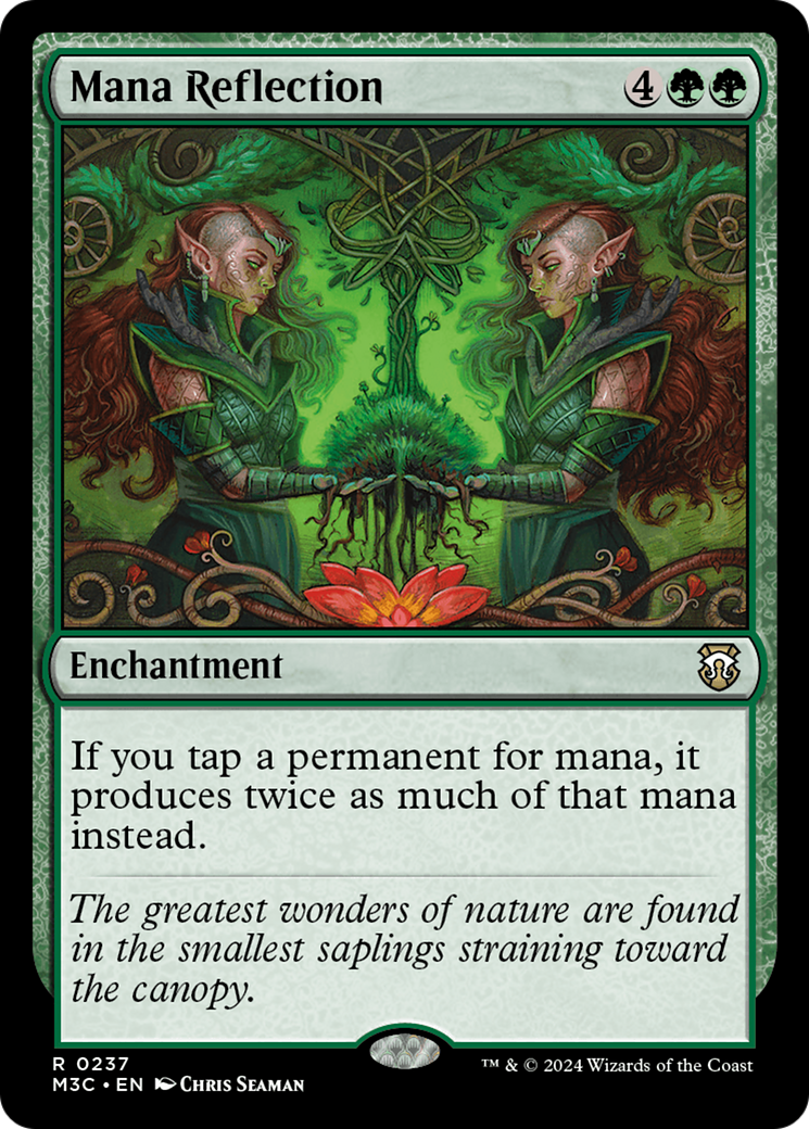 Mana Reflection (Ripple Foil) [Modern Horizons 3 Commander] | Card Merchant Takapuna