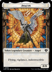 Copy (54) // Avacyn Double-Sided Token [Commander Masters Tokens] | Card Merchant Takapuna