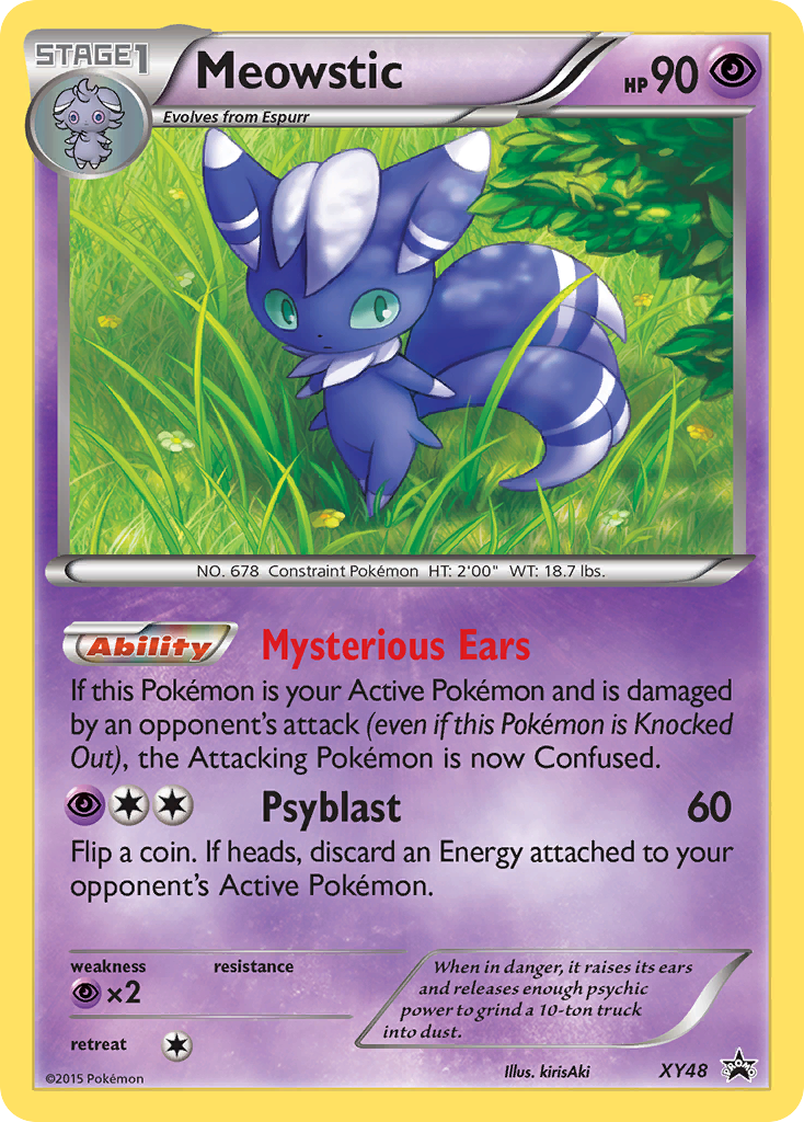 Meowstic (XY48) [XY: Black Star Promos] | Card Merchant Takapuna