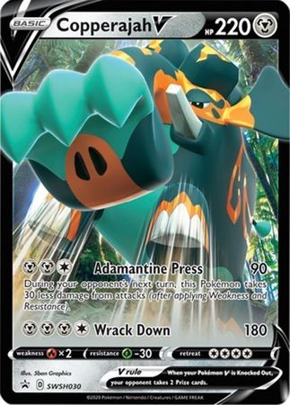 Copperajah V (SWSH030) [Sword & Shield: Black Star Promos] | Card Merchant Takapuna