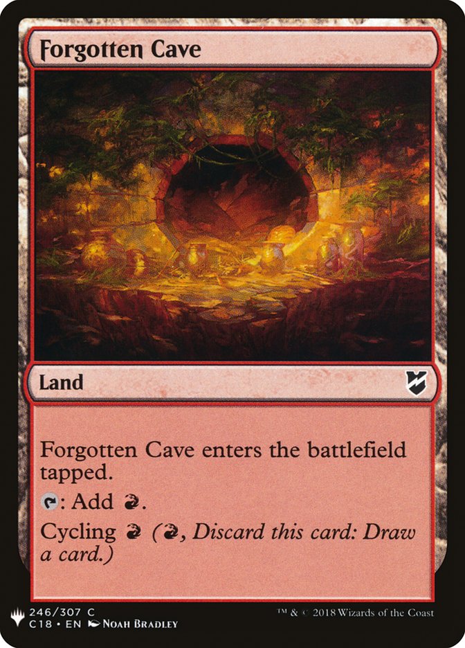 Forgotten Cave [Mystery Booster] | Card Merchant Takapuna