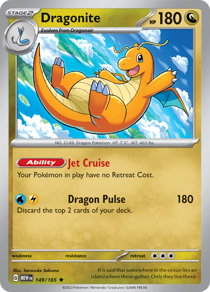 Dragonite (149/165) [Scarlet & Violet 151] | Card Merchant Takapuna