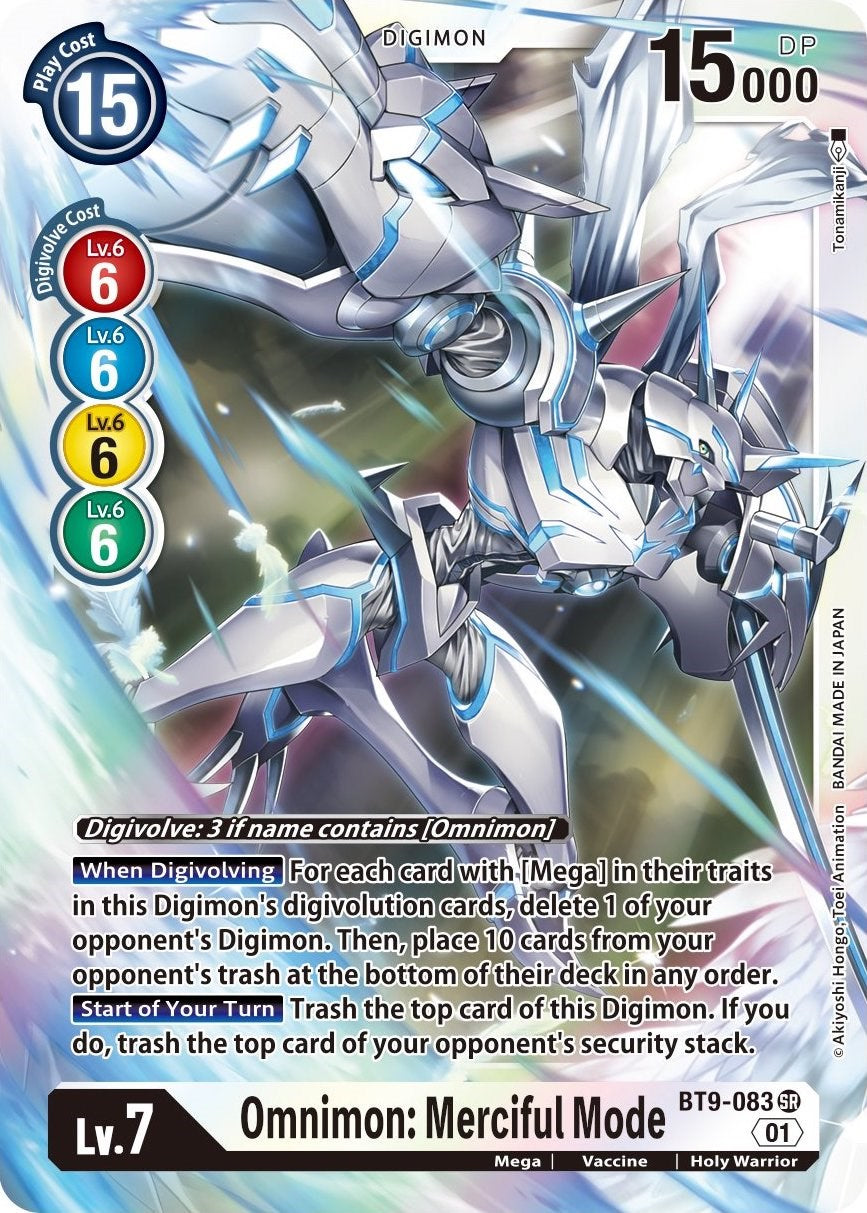 Omnimon: Merciful Mode [BT9-083] [X Record] | Card Merchant Takapuna