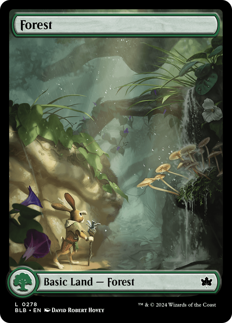 Forest (0278) [Bloomburrow] | Card Merchant Takapuna