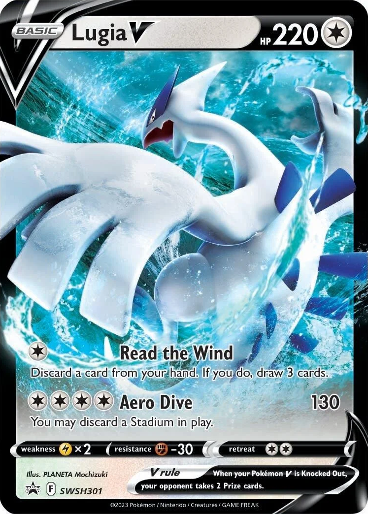 Lugia V (SWSH301) [Sword & Shield: Black Star Promos] | Card Merchant Takapuna