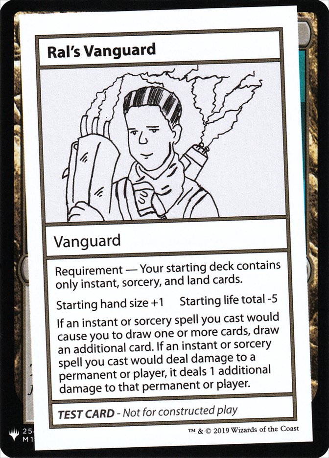 Ral's Vanguard [Mystery Booster Playtest Cards] | Card Merchant Takapuna