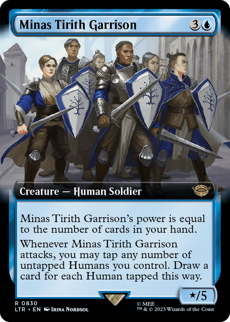 Minas Tirith Garrison (Extended Art) [The Lord of the Rings: Tales of Middle-Earth] | Card Merchant Takapuna