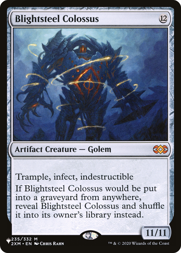 Blightsteel Colossus [The List] | Card Merchant Takapuna