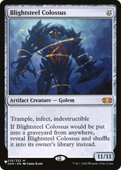 Blightsteel Colossus [The List] | Card Merchant Takapuna