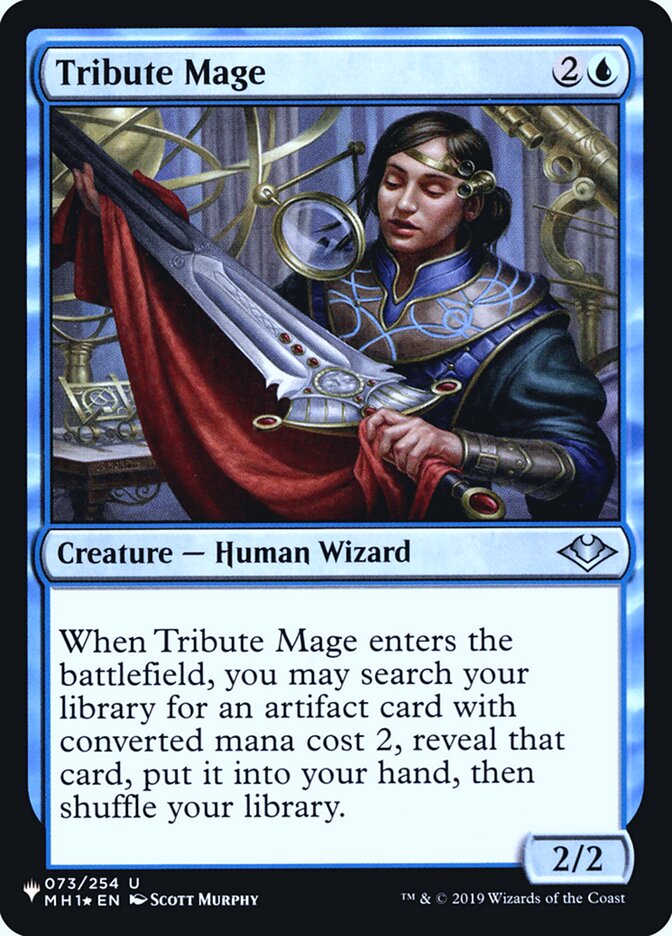 Tribute Mage [Secret Lair: Heads I Win, Tails You Lose] | Card Merchant Takapuna