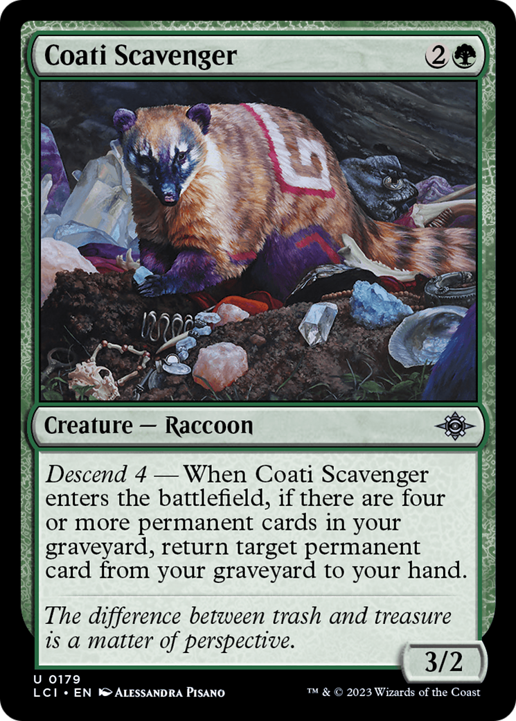 Coati Scavenger [The Lost Caverns of Ixalan] | Card Merchant Takapuna